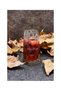 4 Pieces Leafy Long Drink Glass Set 450 Ml Clear - 4