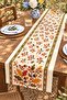Rabbit and Hound Patterned Runner / Tablecloth / Placemat - 3