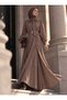 Hijab Dress - Mink - - F2-Dr Exclusive - 4