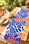 Floral Silhouettes Patterned Runner / Tablecloth / Placemat