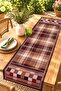 Brown Horse Rider Patterned Runner / Tablecloth / Placemat