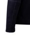 Men's Genuine Leather Navy Blue Suede Leather Coat - 4