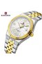 New Steel Band Gift Guaranteed Men's Wristwatch with Calendar - 2
