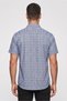 Men Stretch Fit Allover Print Short Sleeve Casual Shirt, Multicolor - 4