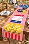 Cool Women and Cat Patterned Runner/Tablecloth/Placemat - 3
