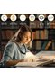 ضوء قراءة LED للرقبة، ضوء كتاب للقراءة في السرير، بدون استخدام اليدين مع 3 مستويات سطوع قابلة للتعديل - 2