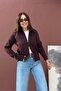 Double Zipper Cardigan Brown - 2