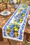 Flowerpot Patterned Runner/Tablecloth/American Placemat from China - 3