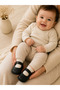 100% Leather Baby Ballerina Shoes (the Sole and Inner Lining Are Made Entirely of Leather.)
