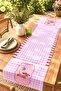 Pink Cute Dog Patterned Runner / Tablecloth / Placemat