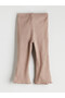 Nevavm Farkıyla Lcw Baby Brown Oval Collar Baby Girl Sweatshirt and Leggings - 6
