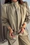Stoned Bomber Jacket Pants Set Lemon Mold - 6