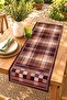 Brown Horse Rider Patterned Runner / Tablecloth / Placemat - 2