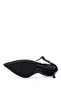 Women's Genuine Leather Black Patent Leather Heeled Shoes - 4