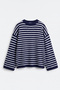 Casual Knitwear Sweater T2617 - Dark Blue - 5