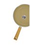 Swiss Crystal Ceramic Coating Non-Stick Frypan - 20 cm - Natural Wood Handle - Beige - 2