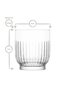6 Pieces Tokyo Soft Drink Glass Set 330 Ml - Clear - 4