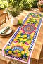 Classic Lemon Design Patterned Runner / Tablecloth / Placemat