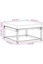 Hocker de Exterior Lemn Solid de Acacia - 3