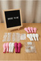 Bachelorette Bride to Be Decoration Mini Set Black Felt Letter Board with Stand and Balloon Chain - 3
