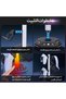 حامل سماعات الرأس، حامل وحدة التحكم، حامل سماعات الألعاب RGB، 10 أوضاع إضاءة، نقل البيانات عبر USB Type-C وتوصيل الأجهزة للشحن، مناسب لجميع وحدات تحكم الألعاب وسماعات الرأس - 7