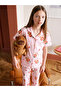 I Shirt Roba Collar Printed Girls' Pajama Set from Freezen Store - 2
