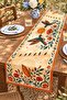 Artistic Birds on a Branch Patterned Runner / Tablecloth / Placemat - 3