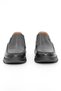 Genuine Leather Laceless Casual Black Men's Shoes - Flex036004 - 3