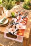 Amor Kahveci Kız Patterned Runner / Tablecloth / Placemat - 2