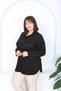 Women's Plus Size Suede Shirt - 7