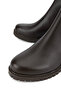 Women's Genuine Leather Brown Floater Casual Boots - 3