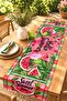 Watermelon Time Patterned Runner / Tablecloth / Placemat