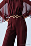 Buckle Spring Flexible Belt Lkm0019 Gold - 2