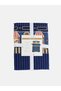 Rmz Gi̇yi̇m Farkiyla Striped Embroidered Double Cotton Duvet Cover Set - 3