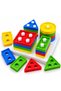 Geometric Shapes and Colors Motor Skills Visual and Attention Development Play Set - 2