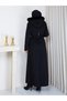 New Season Young Cut Style Premium Back Part Bolero Zipper Detail Stylish Quality Checked Coat - 4