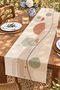 Bohemian Flower Pots and Sun Pattern Runner / Tablecloth / Placemat - 3