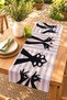 Hand Gesture Icons Patterned Runner / Table Runner / Placemat - 2