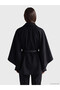 Rmz Clothing Difference: Belted Women's Cashmere Poncho Coat. - 2