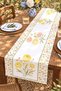 Framed Floral Patterned Runner / Tablecloth / Placemat - 3
