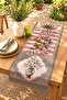 Antique Lemon Plant Patterned Runner / Tablecloth / Placemat - 2