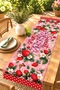 Strawberry Summer Patterned Runner / Tablecloth / Placemat