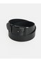 حزام رجالي أسود عادي من LCW ACCESSORIES مع فرق من NEVAVM