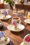 Moon Stone 6-Person Porcelain Coffee Cup Set - 90 ml - 4