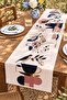 Birds in the Cup Patterned Runner/Tablecloth/American Service - 3