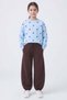 Girl's Polka Dot Sweat Tracksuit Set Dmb-0877 - 3
