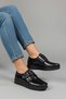 Genuine Leather Full Orthopedic Comfortable Strapped Women's Shoes