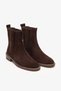 Calypso Brown Suede Leather Chelsea Boots - 3