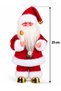 Partymix 25 cm Musical Dancing Moving Lighted Santa Claus Christmas Decoration - 2
