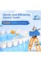 Toddler Electric Toothbrushes for Baby Ages 0-3 Years, Baby Toothbrush with Smart Timer and Suction Base, 4 Replacement Brush Heads SG-513 Navy - 3